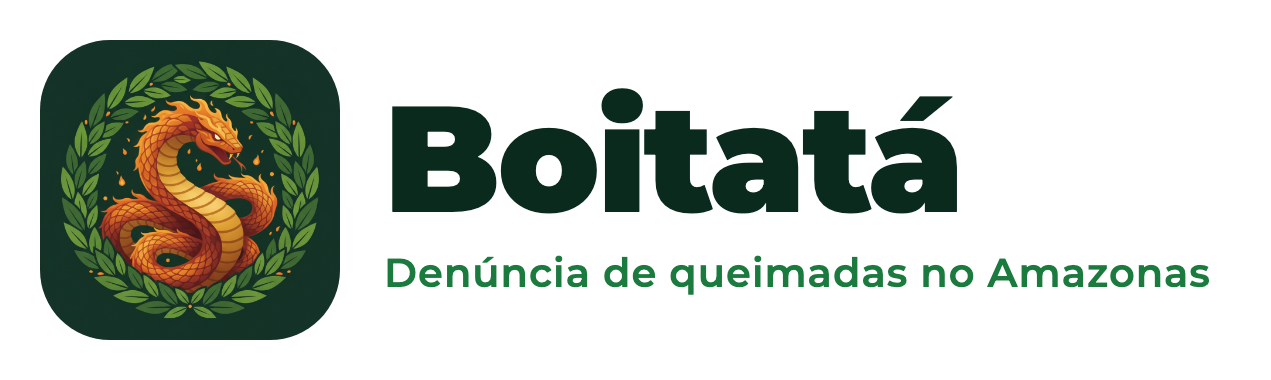 Boitatá, denúncia de queimadas no Amazonas